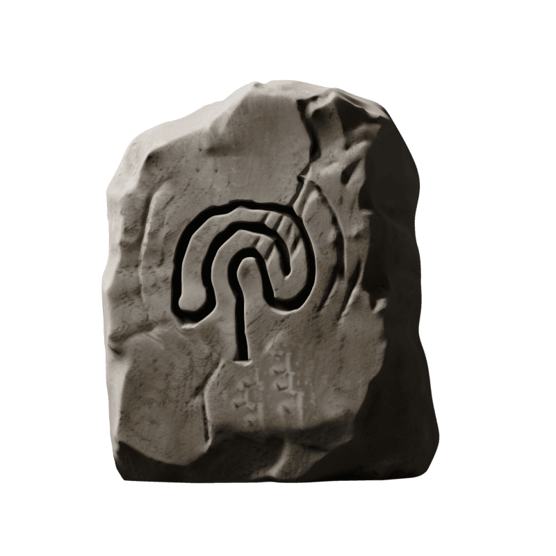 Chora Stone Glyph